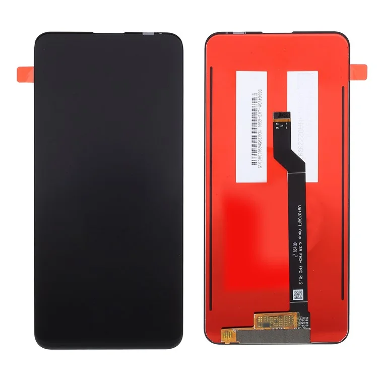 OEM LCD Screen and Digitizer Assembly Replace Part (without Logo) for Asus Zenfone 6 ZS630KL (2019) - Black