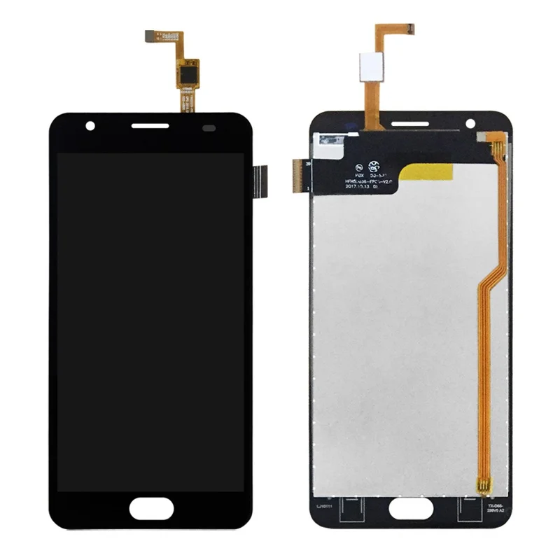 LCD Screen and Digitizer Assembly Repair Part for Oukitel K6000 PLus (without Logo) - Black