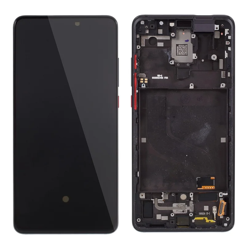OEM LCD Screen and Digitizer Assembly Part (without Logo) for Xiaomi Redmi K20 / Mi 9T / K20 Pro / Mi 9T Pro - Black