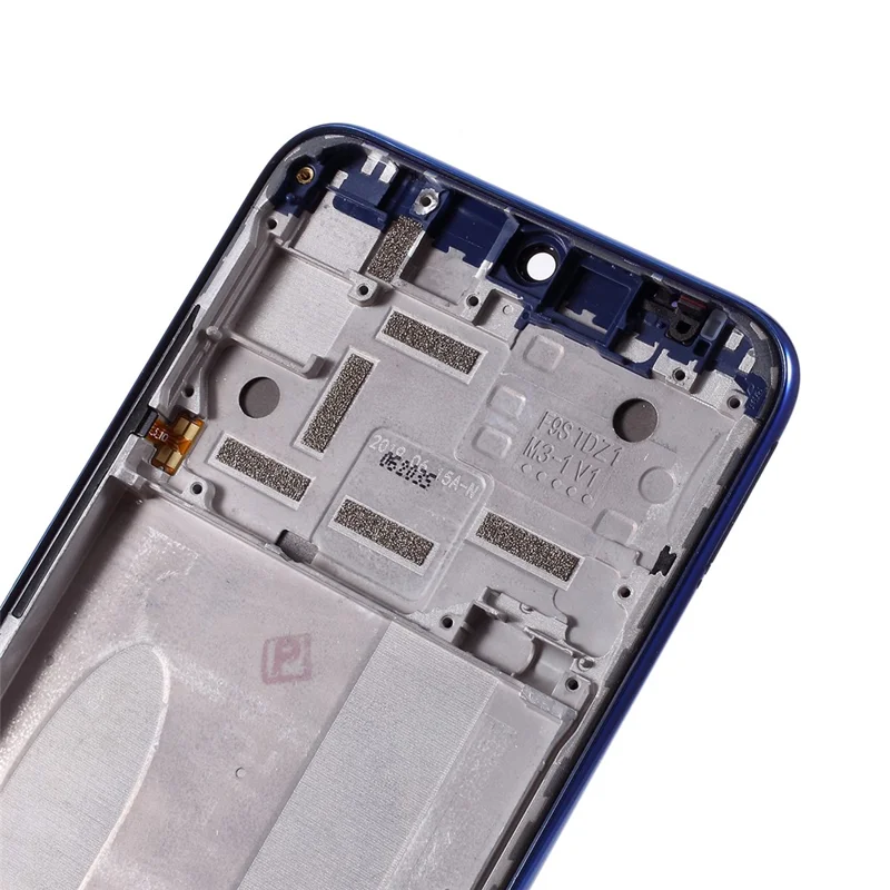 For Xiaomi Mi A3 / CC9e OEM Grade S LCD Screen and Digitizer Assembly + Frame Part (without Logo) - Blue