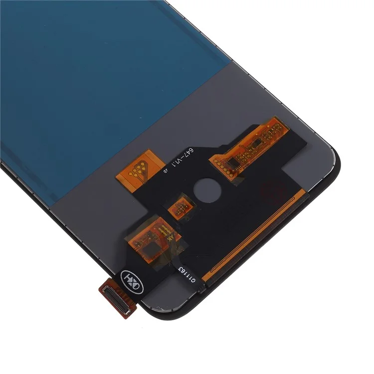 Montagem de Tela LCD e Digitalizador (Versão TFT) (sem Logotipo) para OnePlus 7 - Preto