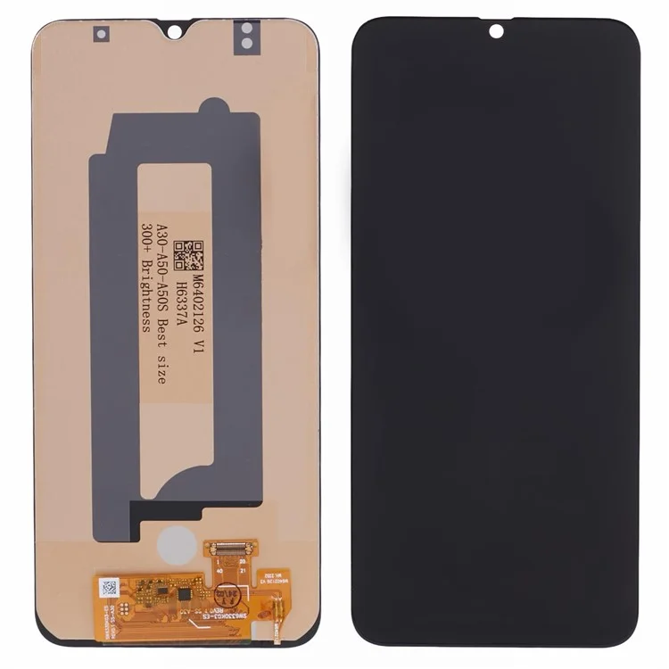 LCD-Bildschirm und Digitizer-Baugruppe (TFT-Version) (ohne Logo) für Samsung Galaxy A30/A50/A50s - Schwarz