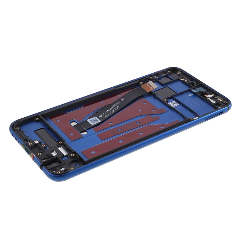 LCD Screen and Digitizer Assembly + Frame Replacement (without Logo) for Huawei Honor 8X / Honor View 10 Lite - Blue