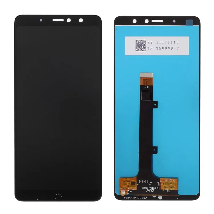 OEM LCD Screen and Digitizer Assembly Replacement for VSMart Activel - Black