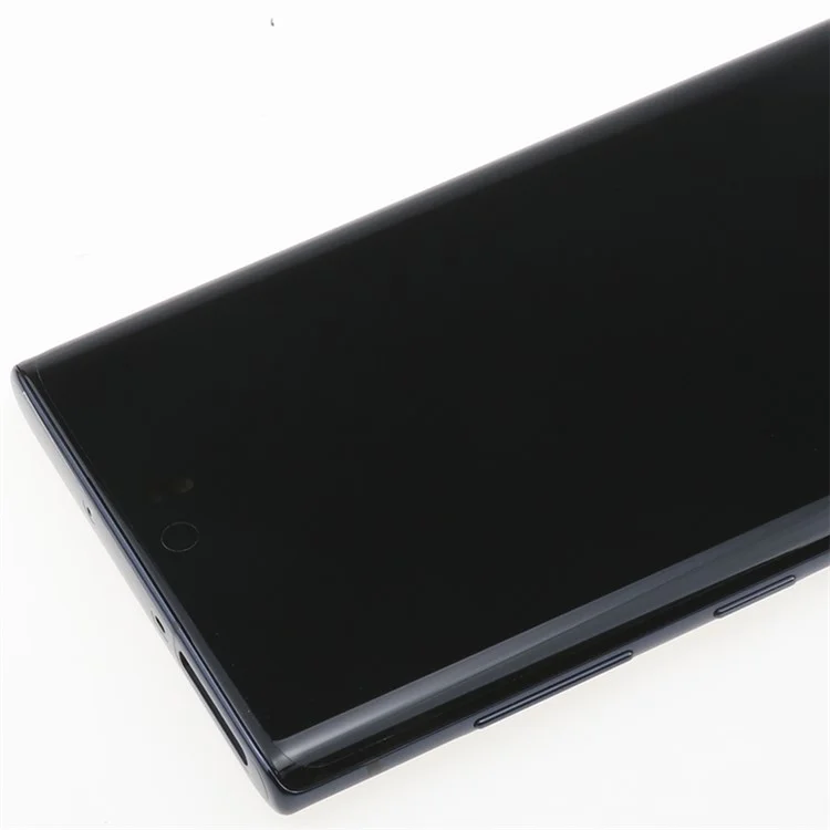 OEM LCD Screen And Digitizer Assembly + Frame Parte (sem Logotipo) Para Samsung Galaxy Note 10 N970 - Preto