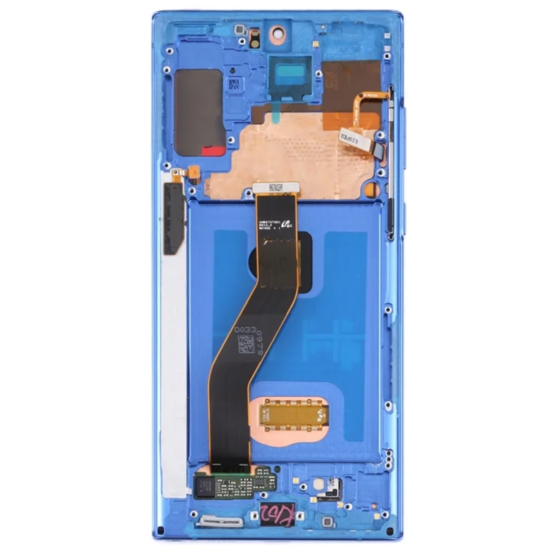 For Samsung Galaxy Note 10 Plus 4G N975 / 10 Plus 5G N976 OEM LCD Screen and Digitizer Assembly + Frame Replacement (Without Logo) - Blue