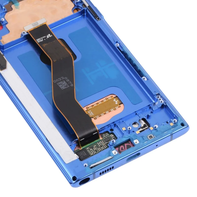 For Samsung Galaxy Note 10 Plus 4G N975 / 10 Plus 5G N976 OEM LCD Screen and Digitizer Assembly + Frame Replacement (Without Logo) - Blue