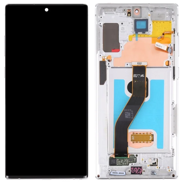 For Samsung Galaxy Note 10 Plus 4G N975 / 10 Plus 5G N976 OEM LCD Screen and Digitizer Assembly + Frame Replacement (without Logo) - Silver