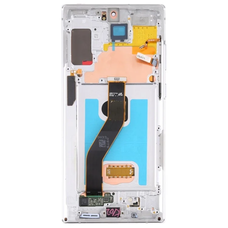 For Samsung Galaxy Note 10 Plus 4G N975 / 10 Plus 5G N976 OEM LCD Screen and Digitizer Assembly + Frame Replacement (without Logo) - Silver
