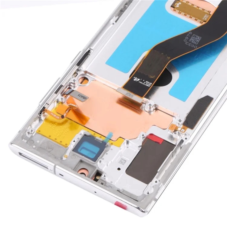 For Samsung Galaxy Note 10 Plus 4G N975 / 10 Plus 5G N976 OEM LCD Screen and Digitizer Assembly + Frame Replacement (without Logo) - Silver