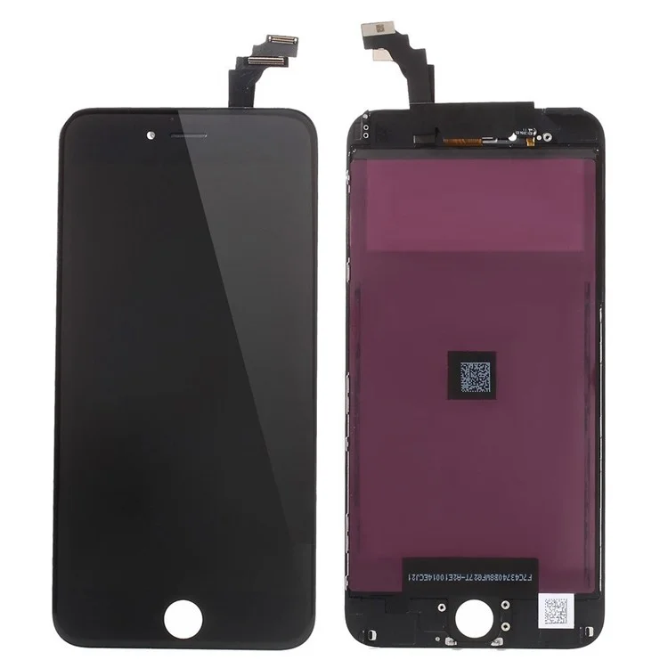 High Quality LCD Screen and Digitizer Assembly with Frame for iPhone 6 Plus 5.5 (Made by China Manufacturer) - Black