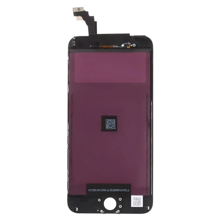 High Quality LCD Screen and Digitizer Assembly with Frame for iPhone 6 Plus 5.5 (Made by China Manufacturer) - Black