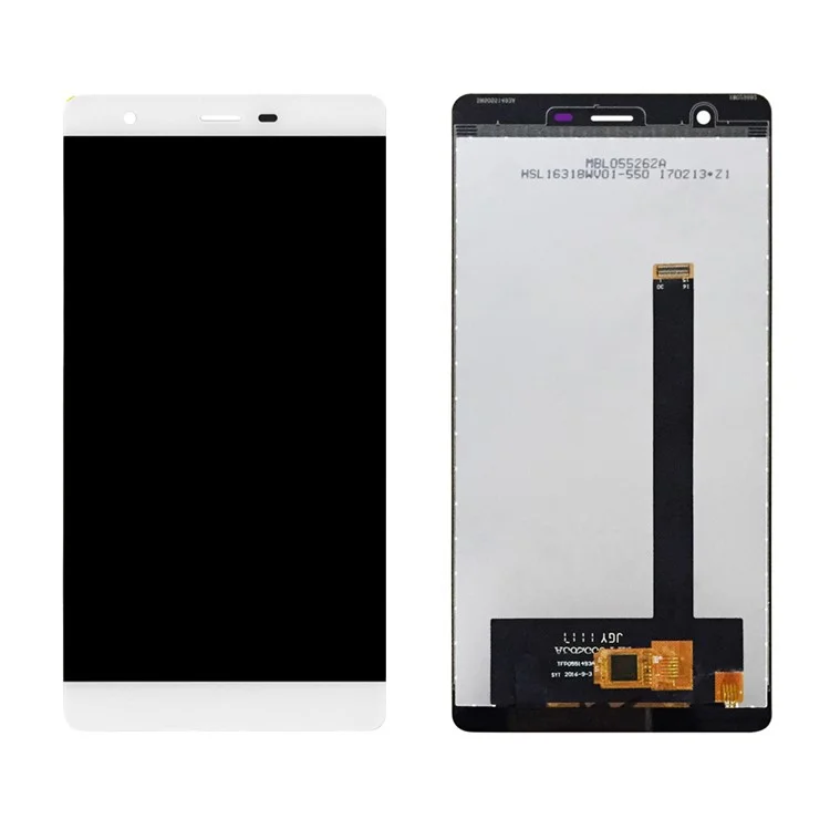 LCD Screen and Digitizer Assembly Replace Part for Oukitel U13 - White