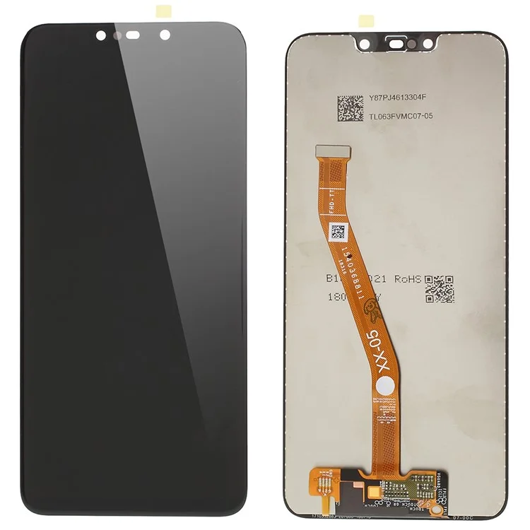 Tela LCD e Peça de Reparo de Montagem de Digitalizador (sem Logotipo) Para Huawei P Smart Plus (2018)/nova 3i - Preto