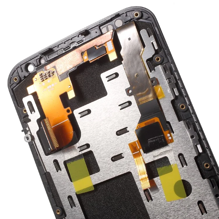 LCD Screen and Digitizer Assembly with Front Housing for Motorola Moto X2 XT1097 (OEM Disassembly Refurbished) - Black