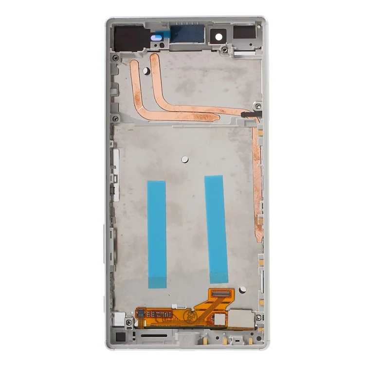 Écran D'écran LCD et Numériseur Avec Boîtier Avant Pour Sony Xperia Z5 (assemblage Des Matériaux Oem) - Blanche