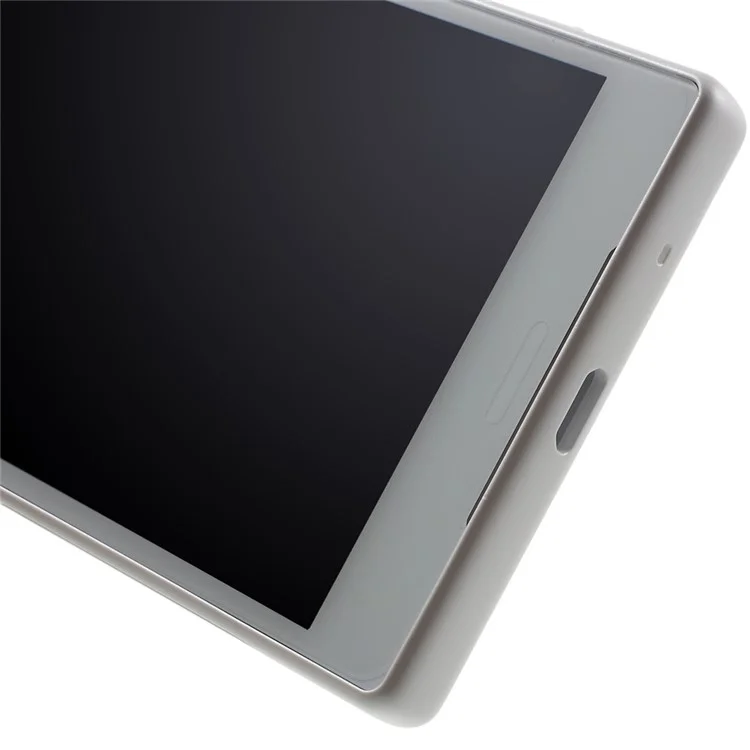 Assemblaggio di Schermo e Digitalizzatore LCD Con Alloggiamento Anteriore Per Sony Xperia Z5 Compact (materiale Oem) - Bianca
