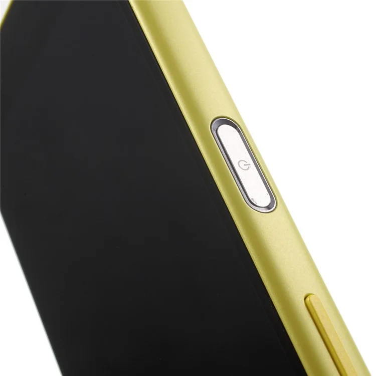 LCD Screen and Digitizer Assembly with Front Housing for Sony Xperia Z5 Compact (OEM material assembly) - Yellow