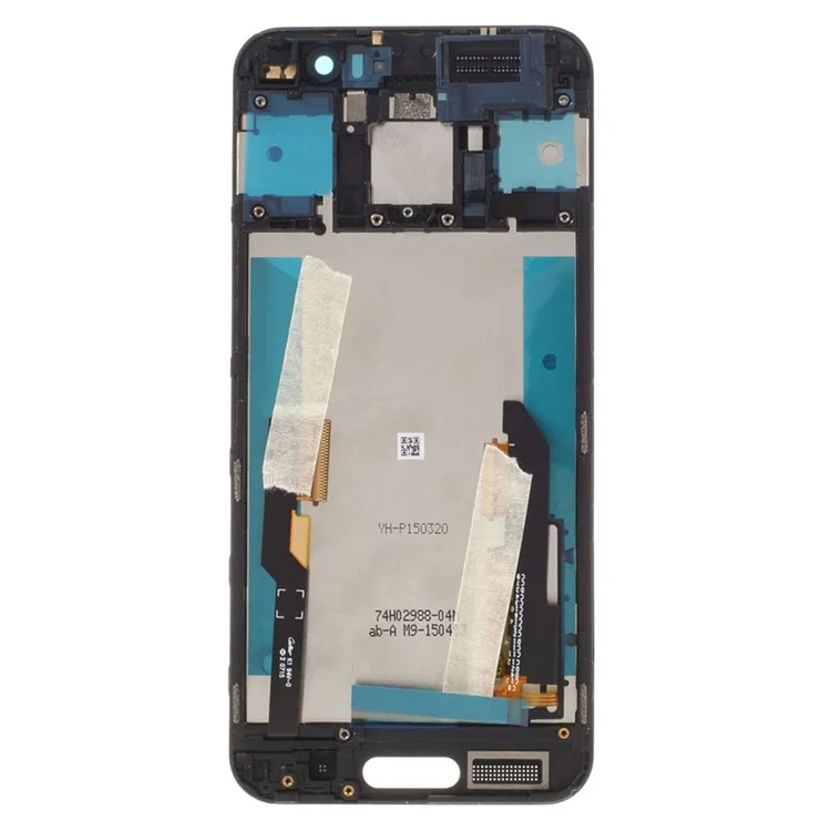 LCD Screen and Digitizer Assembly with Frame for HTC One M9 Plus - Black