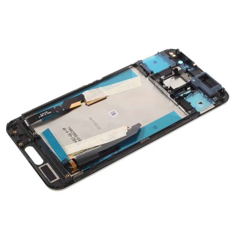 LCD Screen and Digitizer Assembly with Frame for HTC One M9 Plus - Black