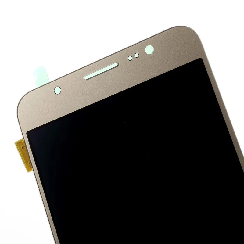 OEM LCD Screen and Digitizer Assembly Replace Part for Samsung Galaxy J7 (2016) J710 - Gold Color