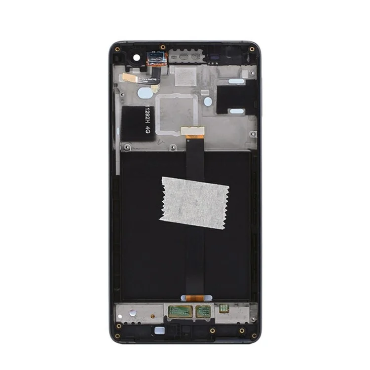 OEM LCD Screen and Digitizer Assembly with Frame for Xiaomi Mi 4 - Black