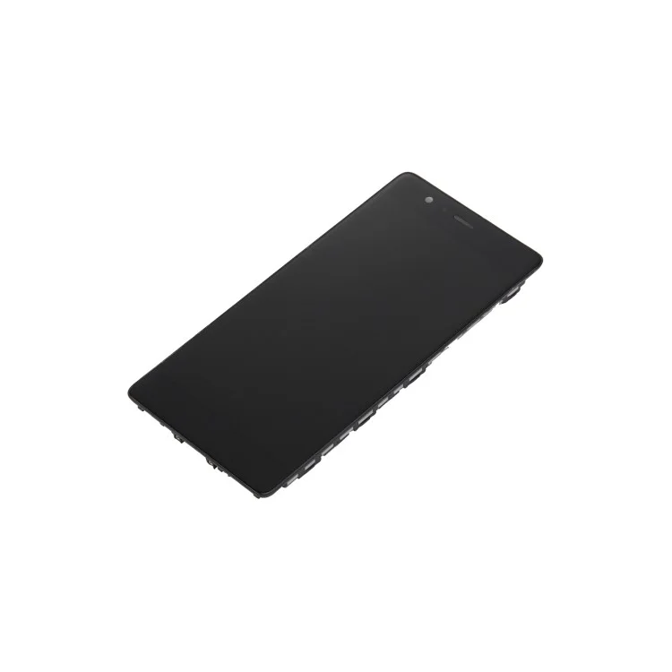 Screen and Digitizer Assembly + Frame Replacement Part OEM for Huawei P9  - Black