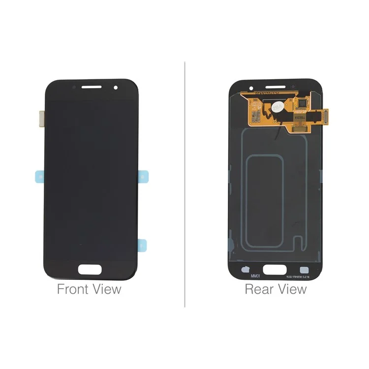 Écran LCD OEM et Assemblage de Numériseur Pour Samsung Galaxy A3 (2017) A320 - le Noir