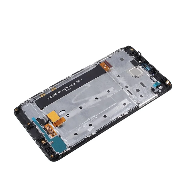 Screen and Digitizer Assembly (OEM ) + Frame Replace Part (Not OEM) for Xiaomi Redmi Note 4 - Black