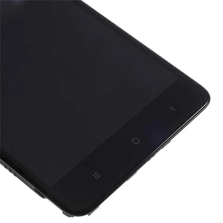 Für Xiaomi Redmi-Anmerkung 4x (Qualcomm 625-Chipset-Version) LCD-Bildschirm Und Digitizer + Montagerahmenteil (Nicht-OEM-Bildschirmglaslinse, OEM-Andere Teile) (ohne Logo) - Schwarz