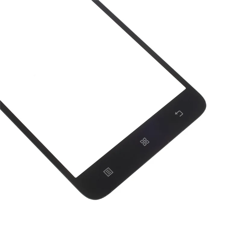 OEM Touch Digitizer Screen Glass Part for Lenovo A850 Plus - Black