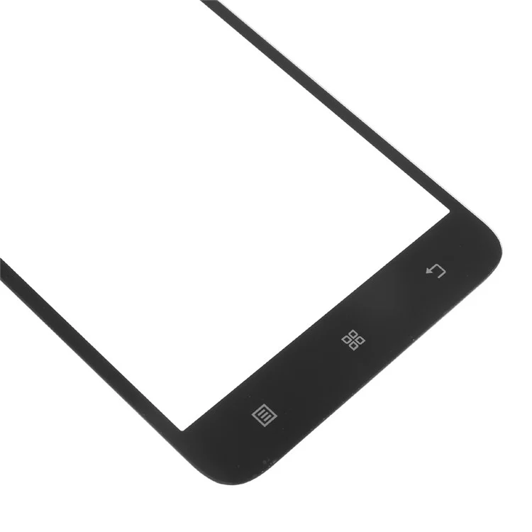 OEM Touch Digitizer Screen Glass Part for Lenovo A850 Plus - Black