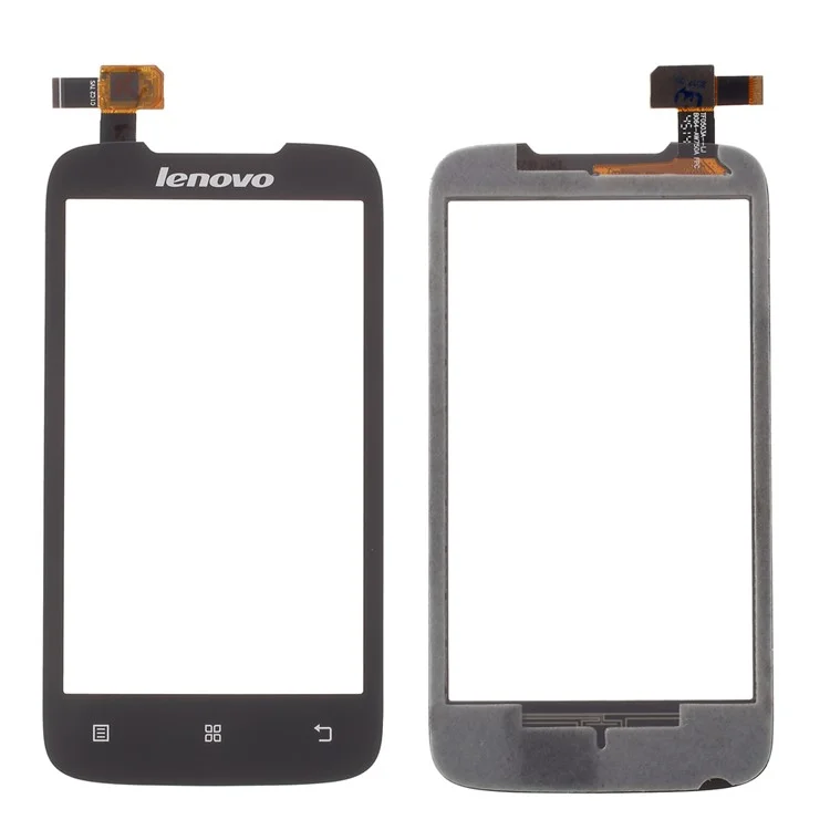 For Lenovo A369 Assembly Touch Digitizer Screen Glass Part - Black