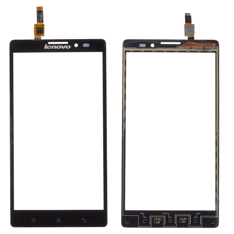 Assembly Digitizer Touch Screen Glass Replacement for Lenovo Vibe Z K910 - Black