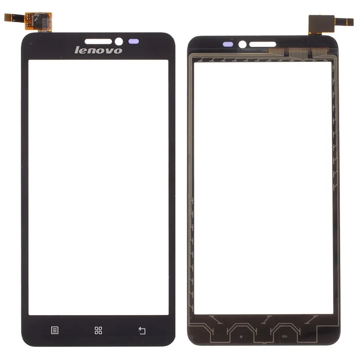 Touch Digitizer Screen Glass Replacement Assembly for Lenovo S850 - Black