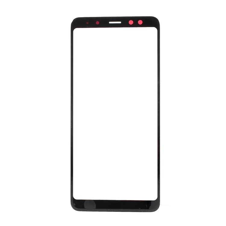 OEM Front Screen Glass Lens Replace Part for Samsung Galaxy A8 (2018) A530 - Black