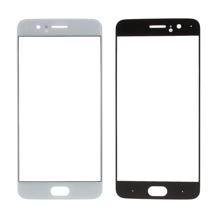 White - For OnePlus 5 Outer Front Screen Glass Lens Replace Part