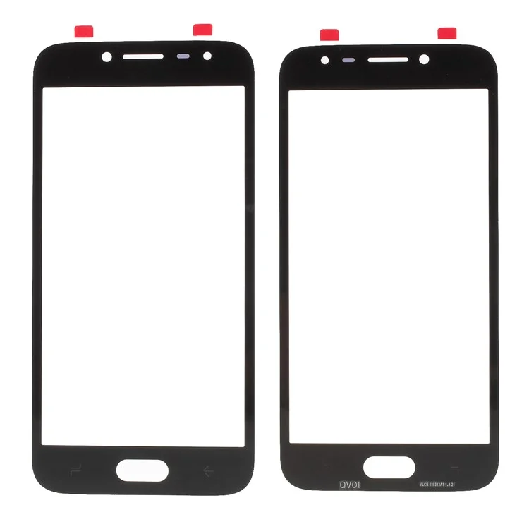 Black - OEM Outer Front Screen Glass Lens Part for Samsung Galaxy J2 Pro (2018) J250