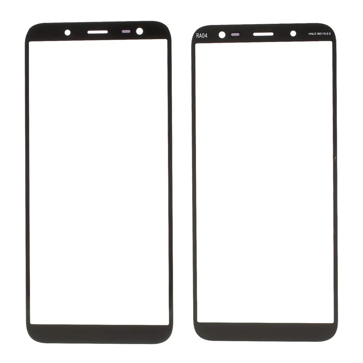 Front Screen Glass Lens Replacement for Samsung Galaxy J6 (2018) J600 - Black