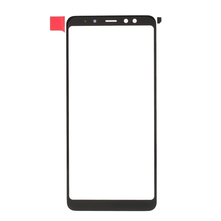 OEM Front Screen Glass Lens Replace Part for Samsung Galaxy A8+ (2018) A730 - Black