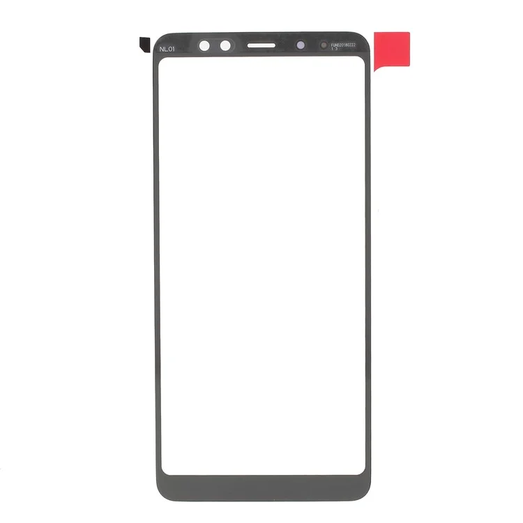 OEM Front Screen Glass Lens Replace Part for Samsung Galaxy A8+ (2018) A730 - Black