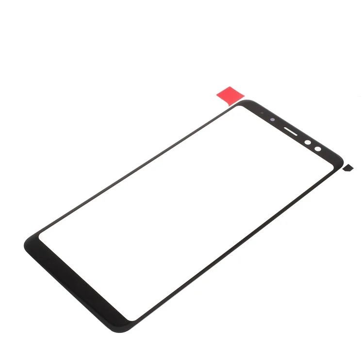 OEM Front Screen Glass Lens Replace Part for Samsung Galaxy A8+ (2018) A730 - Black