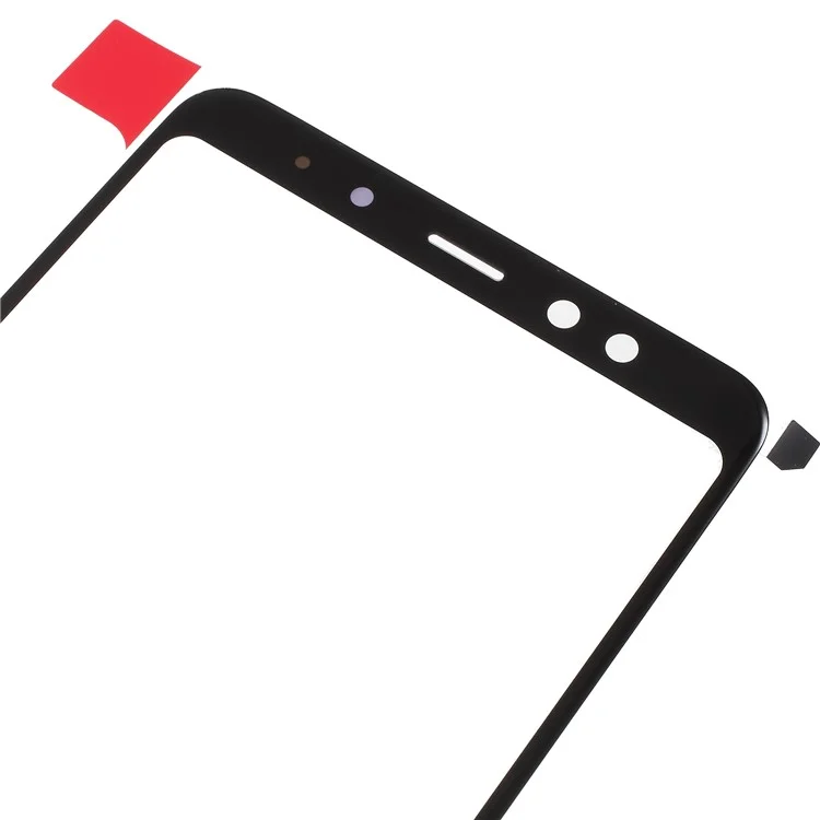 OEM Front Screen Glass Lens Replace Part for Samsung Galaxy A8+ (2018) A730 - Black