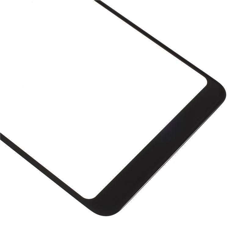 OEM Front Screen Glass Lens Replace Part for Samsung Galaxy A8+ (2018) A730 - Black