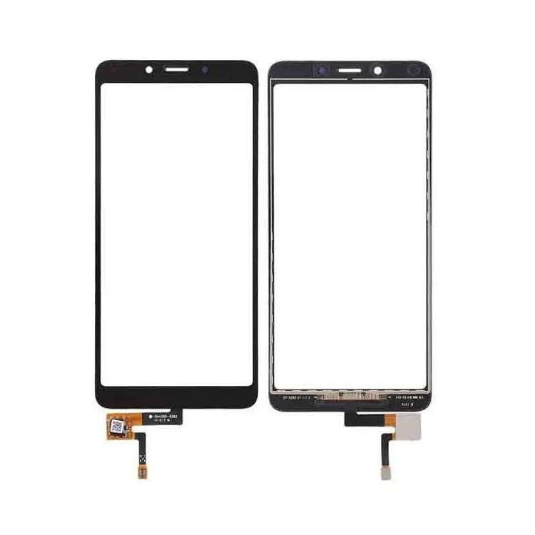 Peça De Reparo De Vidro Da Frente Do Digitador De Toque Para Xiaomi Redmi 6 / 6A - Preto