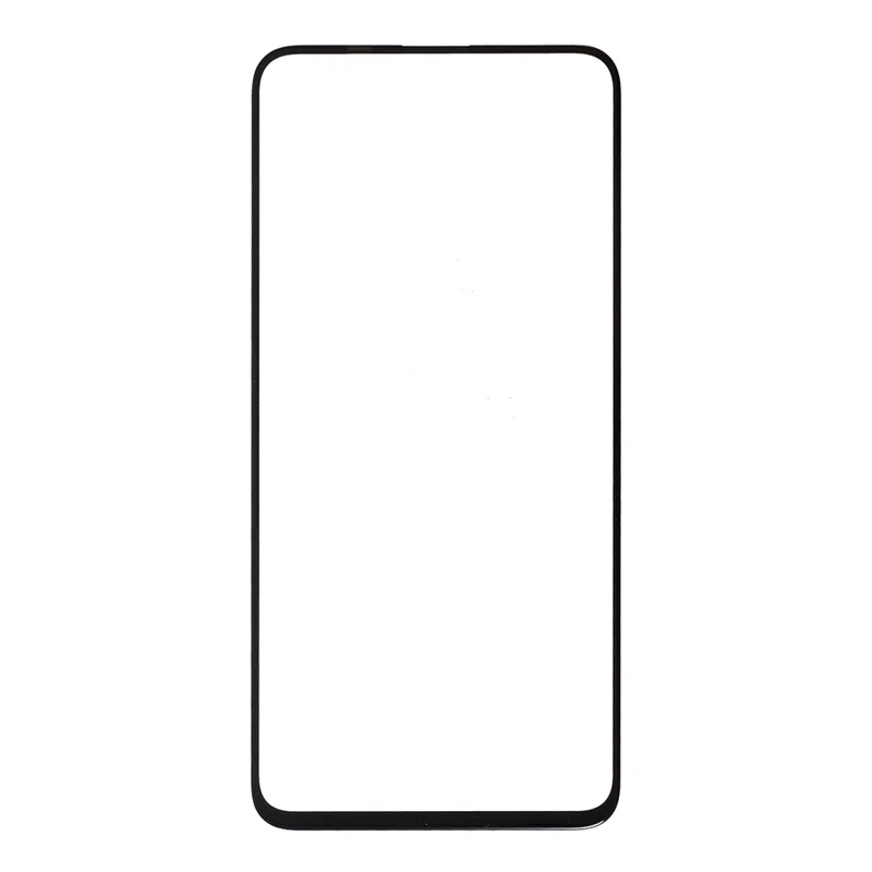 For Huawei Honor 20/nova 5T (without Logo) Front Screen Glass Lens with Frame Replacement Part - Black