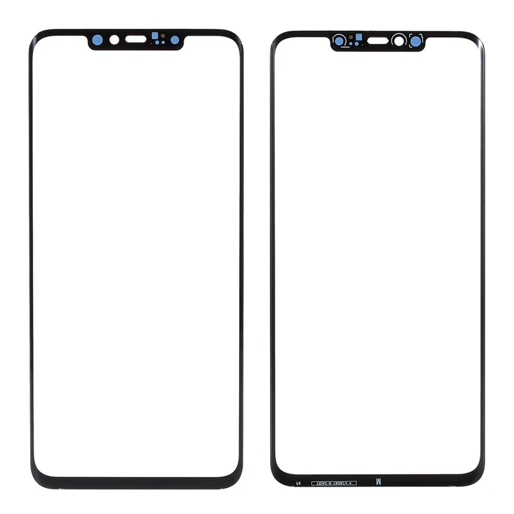 Lente de cristal de pantalla frontal de repuesto para Huawei Mate 20 Pro (sin logotipo)