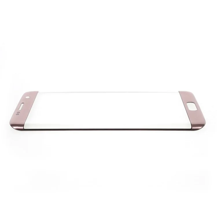 OEM Front Screen Glass Lens Repair Parts for Samsung Galaxy S7 Edge G935 - Rose Gold Color