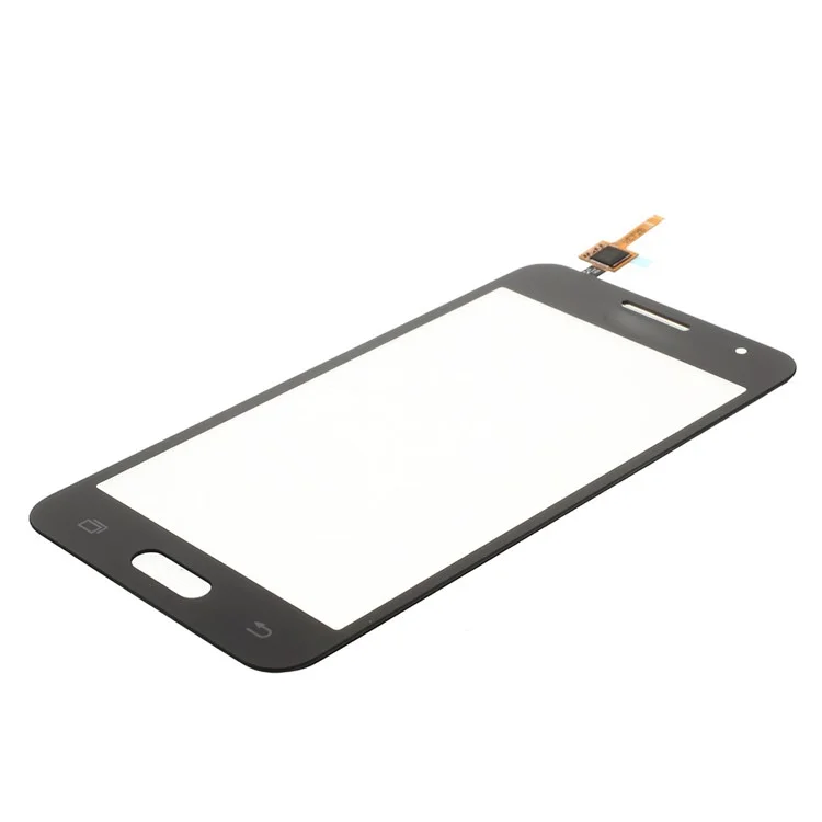 Digitizer Touch Screen Glass Part for Samsung Galaxy Core 2 Dual SIM SM-G355H (with Duos Letters, OEM Material Assembly) - Black