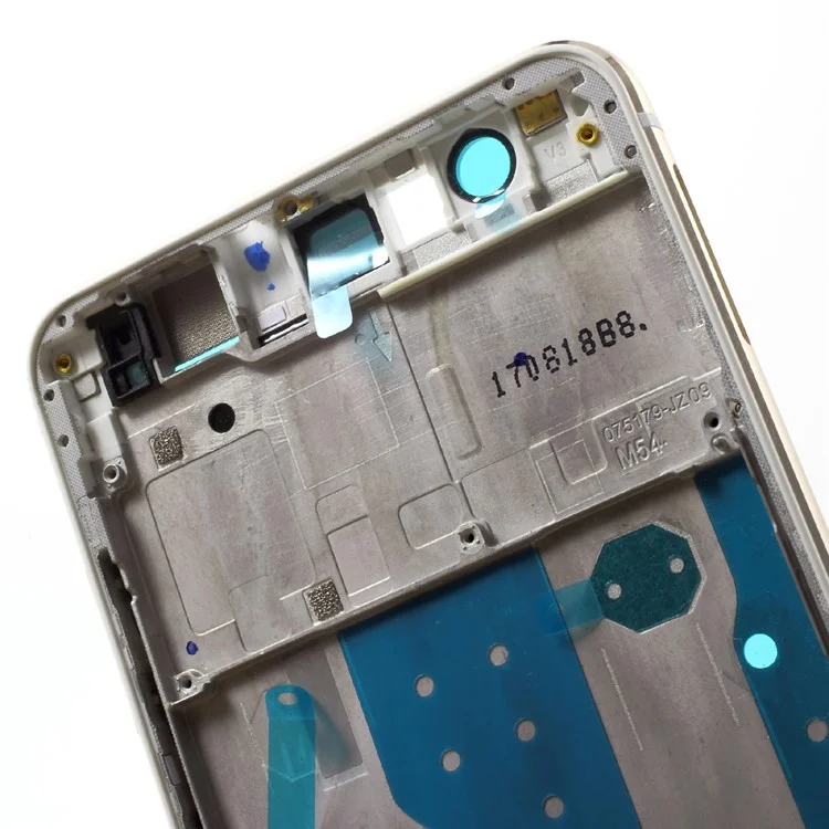 OEM Middle Plate Frame Part for Huawei P10 Lite with Earpiece Mesh - Gold Color